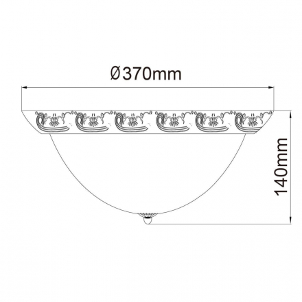 Потолочный светильник MW-Light Ариадна 12 450013703