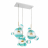 Подвесной светодиодный светильник Loft IT Bolle 2027-S3 Blue