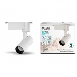 Трековый светодиодный светильник Gauss Track Light Led TR075