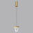 Подвесной светодиодный светильник Odeon Light L-Vision Ray 6678/5L