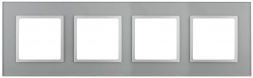Рамка 4-постовая ЭРА Elegance 14-5104-03 Б0034526