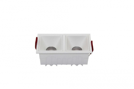 Встраиваемый светильник Maytoni Alfa LED DL043-02-10W3K-D-SQ-W