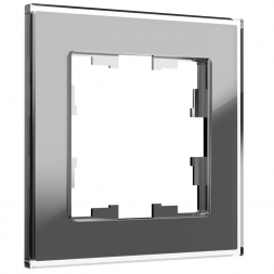 Рамка 1-постовая IEK Brite РУ-1-2-БрСе серая BR-M12-G-K03