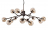 Подвесная люстра Crystal Lux Bueno SP-PL15