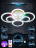 Потолочная светодиодная люстра Seven Fires Marton SF7104/7C-WT-RGB
