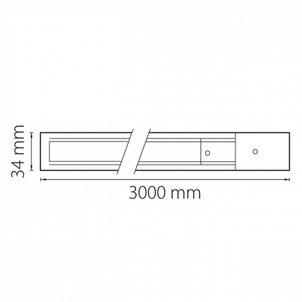 Шинопровод однофазный Lightstar Barra 502035