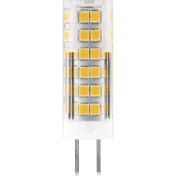 Лампа светодиодная Feron G4 7W 2700K прозрачная LB-433 25863