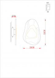 Настенный светодиодный светильник Arte Lamp Libertas A2096AP-5PB