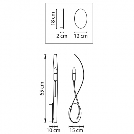 Бра Lightstar Ragno 733517