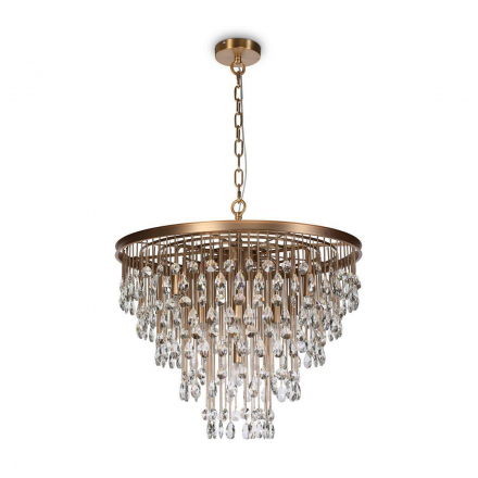 Подвесная люстра Maytoni Linn MOD091PL-09G