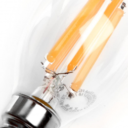 Лампа светодиодная Feron E14 15W 2700K Свеча на ветру Матовая 38261