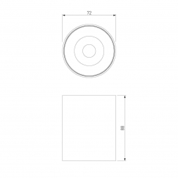 Потолочный светодиодный светильник Elektrostandard Primo 25116/LED a069415