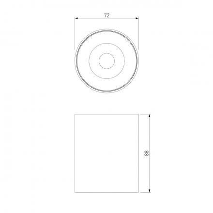 Потолочный светодиодный светильник Elektrostandard Primo 25116/LED a069415