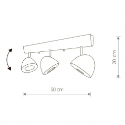 Спот Nowodvorski Vespa 8841