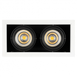 Встраиваемый светодиодный светильник Arlight CL-Kardan-S375x190-2x25W White6000 028862