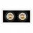 Встраиваемый светодиодный светильник Arlight CL-Kardan-S375x190-2x25W White6000 028862