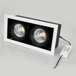 Встраиваемый светодиодный светильник Arlight CL-Kardan-S375x190-2x25W White6000 028862