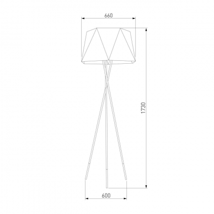 Торшер TK Lighting 3110 Ivo