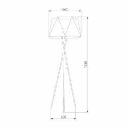 Торшер TK Lighting 3110 Ivo