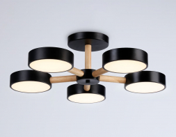 Потолочная светодиодная люстра Ambrella light Comfort LineTech FL4828