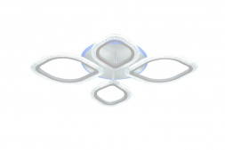 Потолочная светодиодная люстра Escada Bubble 10251/4LED BL