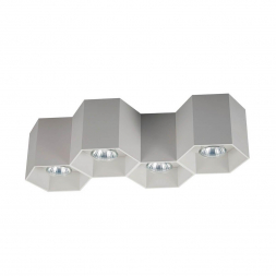 Потолочный светильник Zumaline Polygon cl 4 20037-WH