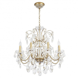 Подвесная люстра Crystal Lux Odelis SP8 Gold