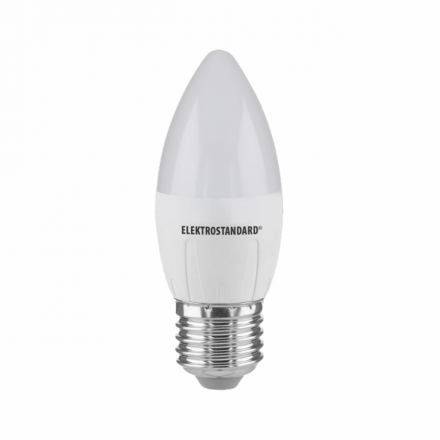 Лампа светодиодная Elektrostandard E27 6W 6500K матовая a048678