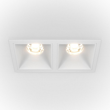 Встраиваемый светильник Maytoni Alfa LED DL043-02-10W3K-SQ-W