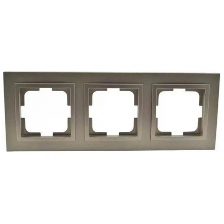 Рамка 3-я Mono Electric Despina антрацит 102-240000-162