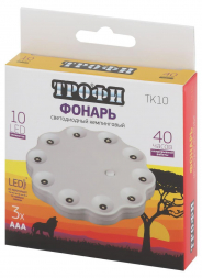 Кемпинговый светодиодный фонарь ЭРА Трофи кемпинг от батареек 25х130 130 лм TK10 Б0003942