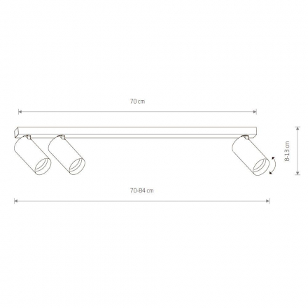 Спот Nowodvorski Mono 7842