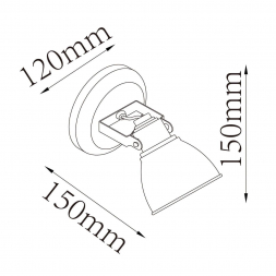 Спот De Markt Ринген 3 547020901