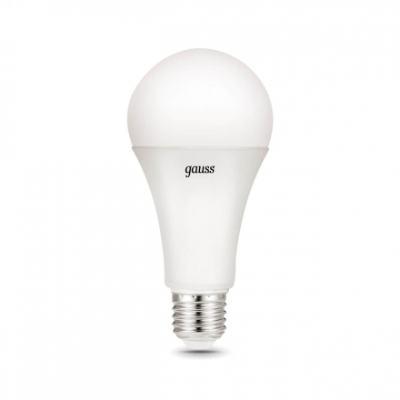 Лампа светодиодная Gauss E27 22W 3000К матовая 102502122