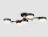 Потолочная светодиодная люстра Ambrella light Comfort LineTech FL4835