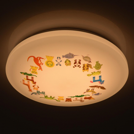 Настенно-потолочный светодиодный светильник MW-Light Улыбка 365015801