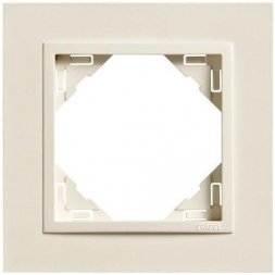 Рамка 1-постовая Efapel Logus 90 Animato жемчуг/жемчуг 90910 TPP