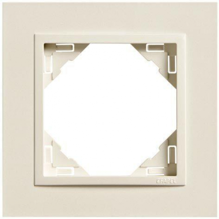 Рамка 1-постовая Efapel Logus 90 Animato жемчуг/жемчуг 90910 TPP