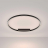 Потолочный светодиодный светильник Maytoni Rim MOD058CL-L65BK