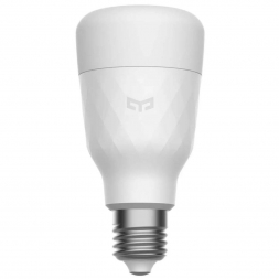 Лампа светодиодная диммируемая Yeelight E27 8W 2700K белая YLDP007