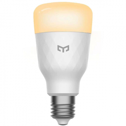 Лампа светодиодная диммируемая Yeelight E27 8W 2700K белая YLDP007