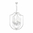 Подвесная люстра Lumina Deco Trulia LDP 8006-6 CHR