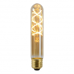 Лампа светодиодная диммируемая Lucide E27 5W 2200K янтарная 49035/05/62