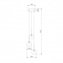Подвесная люстра TK Lighting 5942 Nilos