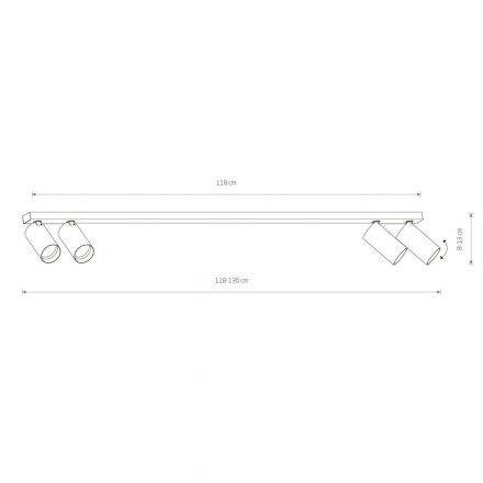 Спот Nowodvorski Mono 7843