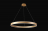 Подвесная люстра Crystal Lux MUCHOS SP88W LED D1000 GOLD