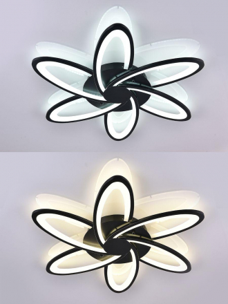 Потолочная светодиодная люстра Natali Kovaltseva High-Tech Led Lamps 82008 Black