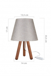 Настольная лампа Toplight Sophia TL1619T-01BG
