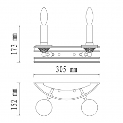 Бра Chiaro Версаче 639023302