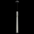Подвесной светодиодный светильник Crystal Lux Lineup SP11W Led Chrome